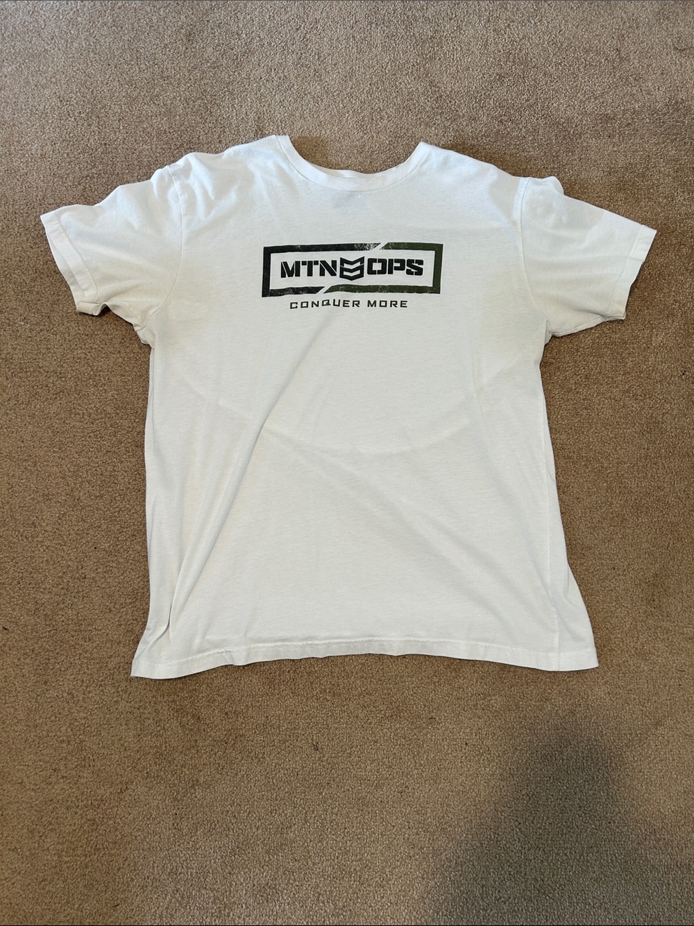 MTN OPS White Spriny Short Sleeve Tee